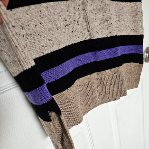 NWOT COS 100% Wool Oversized Striped Vest. - Picture 7 of 9